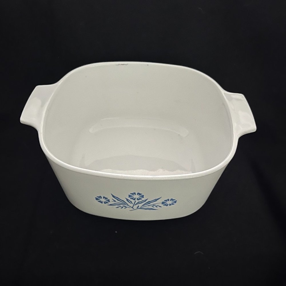 🎉🎉Reduced🎉🎉Vintage CorningWare ‘Cornflower’ Deep Casserole Dish - Picture 2 of 5